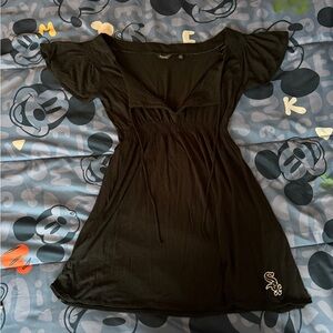 Chicago White Sox Women’s Shirt‎ Black Top Girly Sports Cute